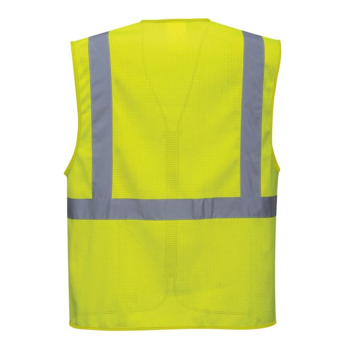 Portwest Athen MeshAir vezetői mellény, sárga | Adgift Reklámajándéktól Portwest Athen MeshAir vezetői mellény, sárga