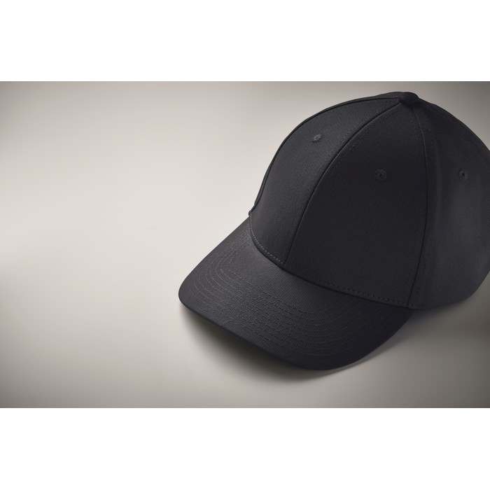 Reklámajándék | Bahamas 6 paneles pamut baseball sapka, sötétkék