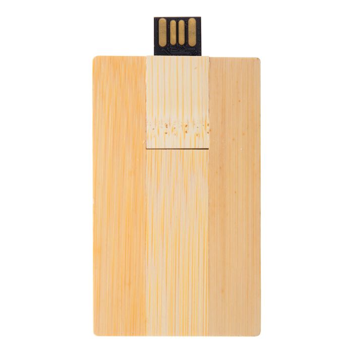 Reklámajándék | Bambusb USB memória, natúr