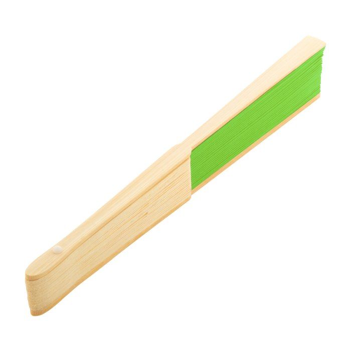 Reklámajándék | Bapper kézi legyező, zöld