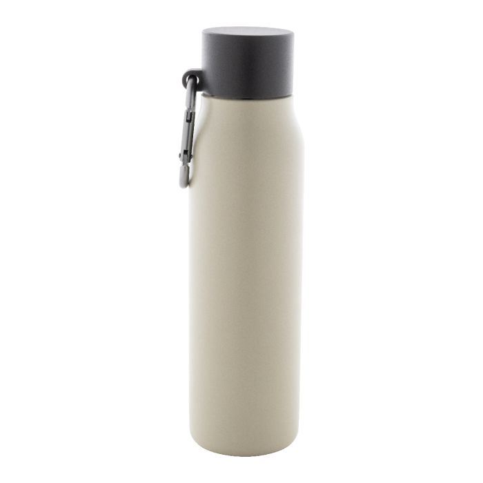 Baruntse újrahasznosított rozsdamentes acél termosz, natúr | Reklámajándék, reklámtárgy, céges ajándék, egyedi reklámajándék Reklámajándék | Baruntse újrahasznosított rozsdamentes acél termosz, natúr