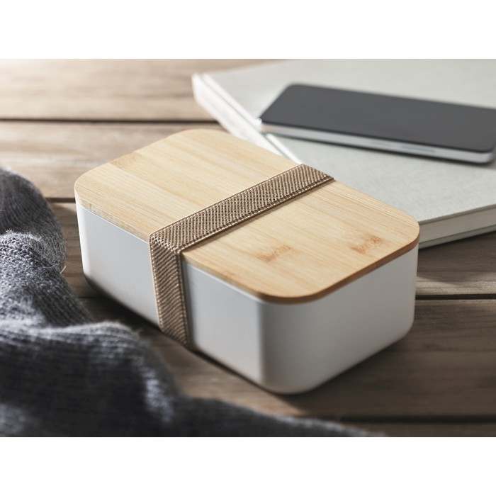 Reklámajándék | Beibabox PLA uzsonnásdoboz 1000 ml, bézs