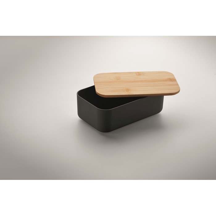 Reklámajándék | Beibabox PLA uzsonnásdoboz 1000 ml, fekete