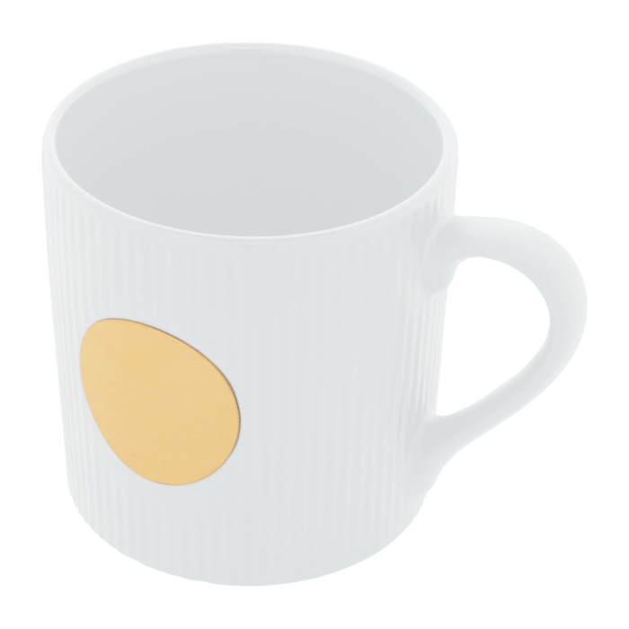 Reklámajándék | Bellona bögre, fehér, 330 ml