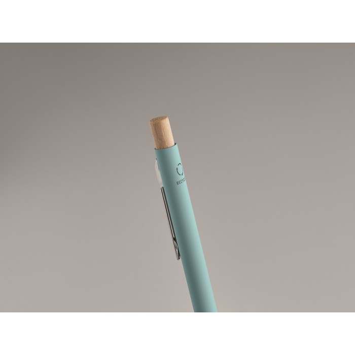 Reklámajándék | Bergamo Újrahaszn.alumínium reklámtoll, világoskék