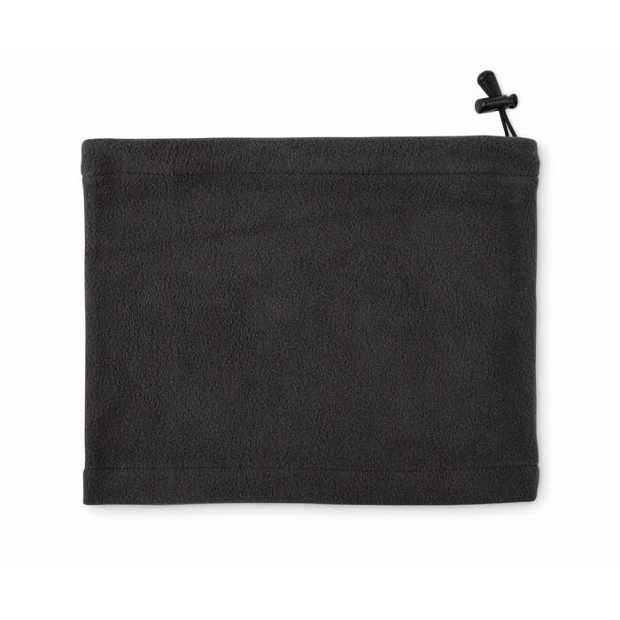 Reklámajándék | Blizzard Rpet Fleece beanie/neckwarmer, fekete