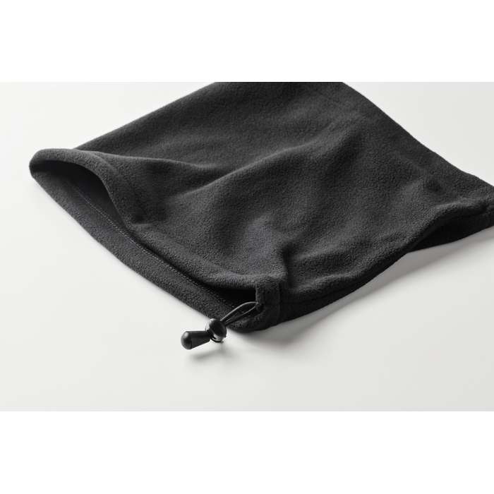 Reklámajándék | Blizzard Rpet Fleece beanie/neckwarmer, fekete