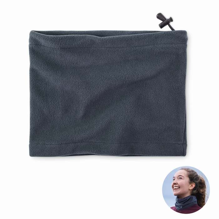 Reklámajándék | Blizzard Rpet Fleece beanie/neckwarmer, sötétkék