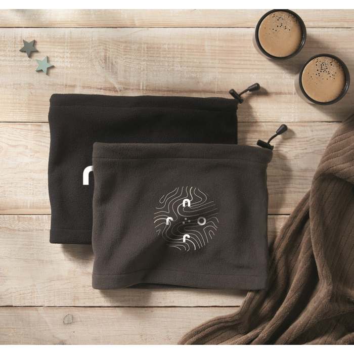 Reklámajándék | Blizzard Rpet Fleece beanie/neckwarmer, szürke