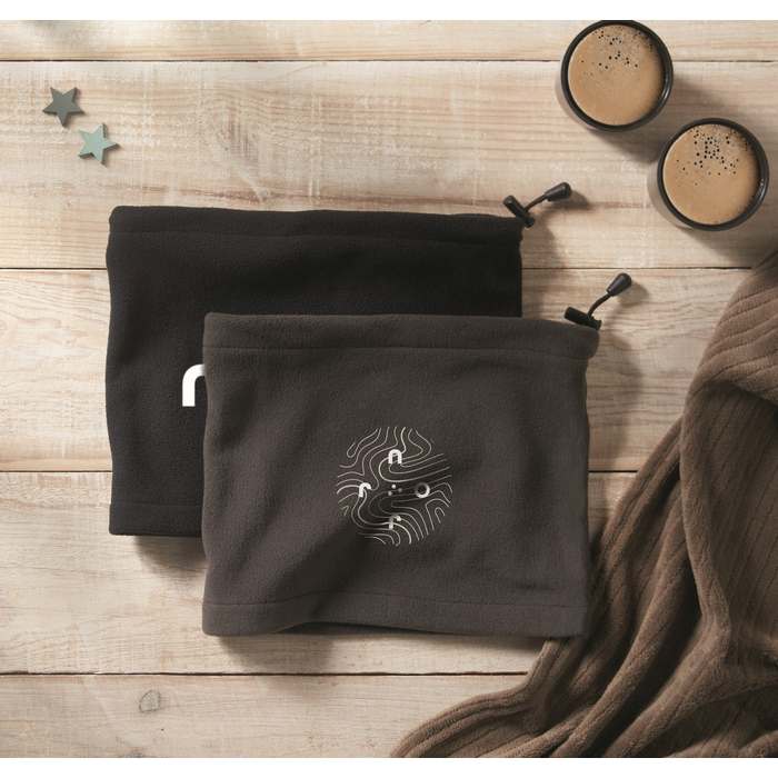 Reklámajándék | Blizzard Rpet Fleece beanie/neckwarmer, szürke
