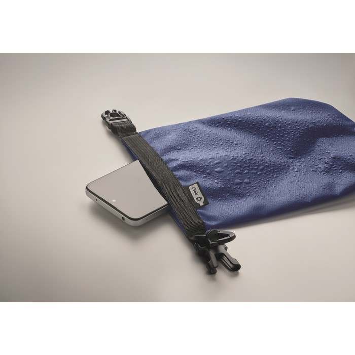 Reklámajándék | Bolsaible Vízálló táska 210T RPET 1,5 l, kék