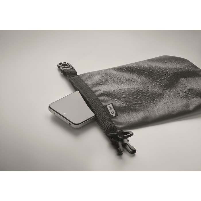 Reklámajándék | Bolsaible Vízálló táska 210T RPET 1,5 l, szürke