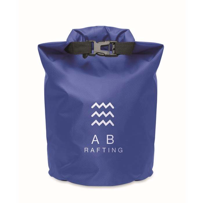 Reklámajándék | Bolsaible + Vízálló táska 210T RPET 5 l, kék