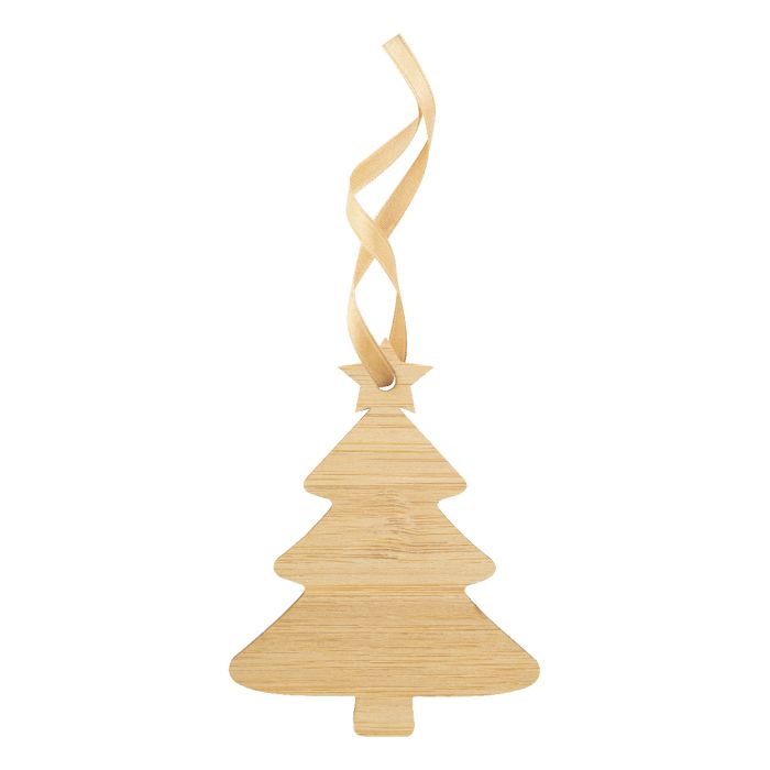 Reklámajándék | BooCard karácsonyi kártya, karácsonyfa, natúr