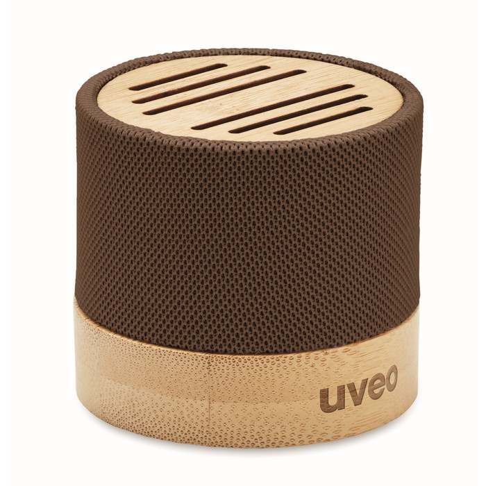 Reklámajándék | Bool Bambusz RPET vez.n. hangszóró, barna