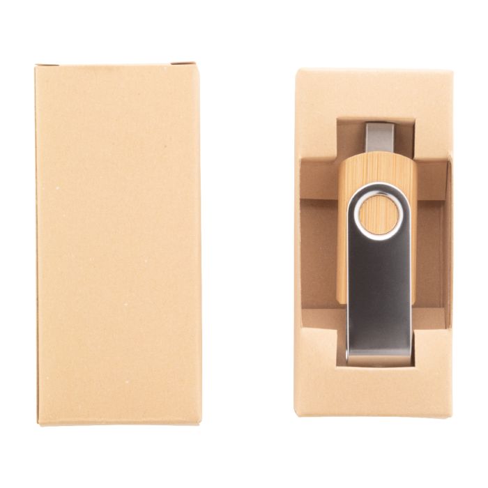 Reklámajándék | BooSpin OTG USB memória, natúr