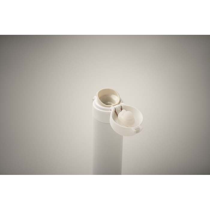 Reklámajándék | Bots Duplafalú palack 300 ml, fehér