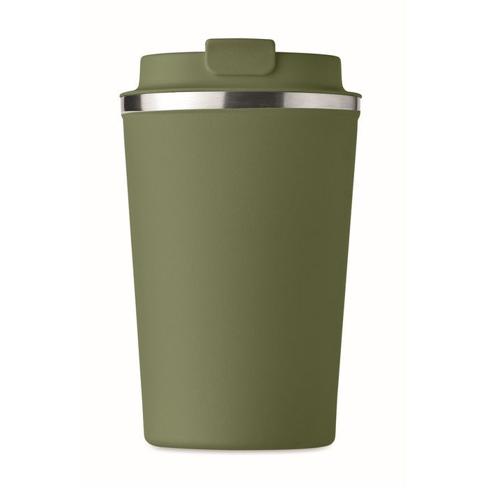 Brace duplafalú pohár, 350 ml, sötétzöld
