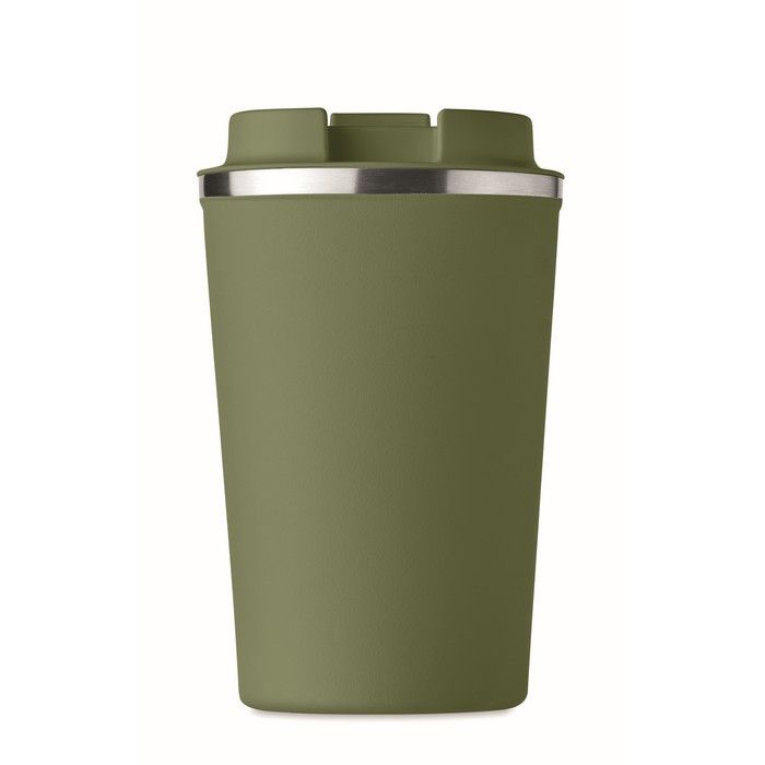 Brace duplafalú pohár, 350 ml, sötétzöld