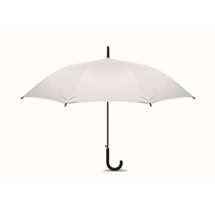 Brela 23 colos szélálló esernyő, fehér | Reklámajándék, reklámtárgy, céges ajándék, egyedi reklámajándék Reklámajándék | Brela 23 colos szélálló esernyő, fehér