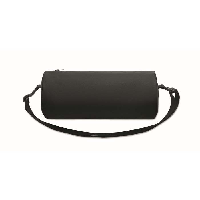 Reklámajándék | Brenna Tube 300D RPET sporttáska, fekete