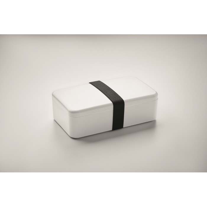 Reklámajándék | Bruss PP uzsonnás doboz 750 ml, fehér