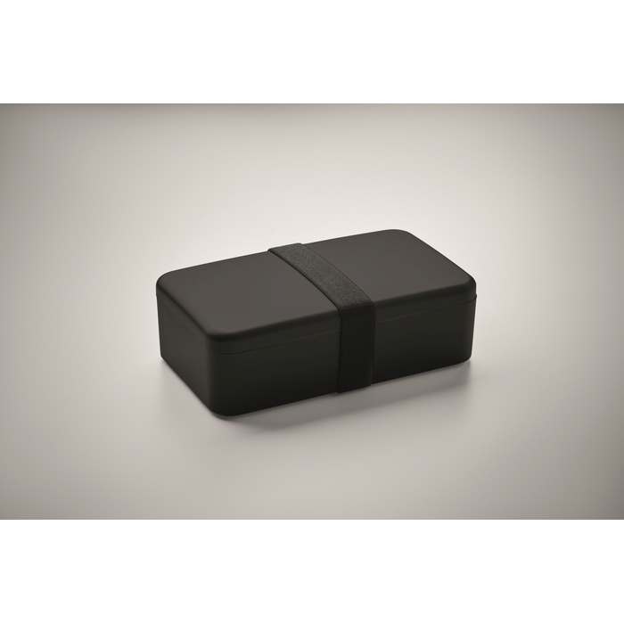Reklámajándék | Bruss PP uzsonnás doboz 750 ml, fekete