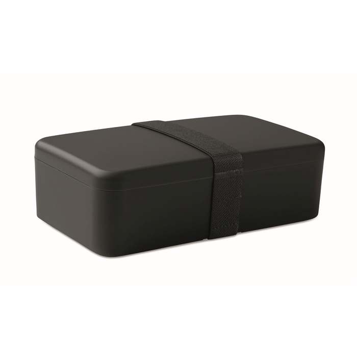 Reklámajándék | Bruss PP uzsonnás doboz 750 ml, fekete