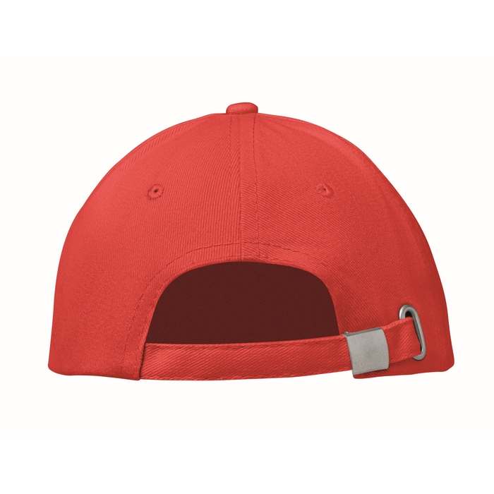 Buffalo 6 paneles baseball sapka, piros | Reklámajándék, reklámtárgy, céges ajándék, egyedi reklámajándék Reklámajándék | Buffalo 6 paneles baseball sapka, piros