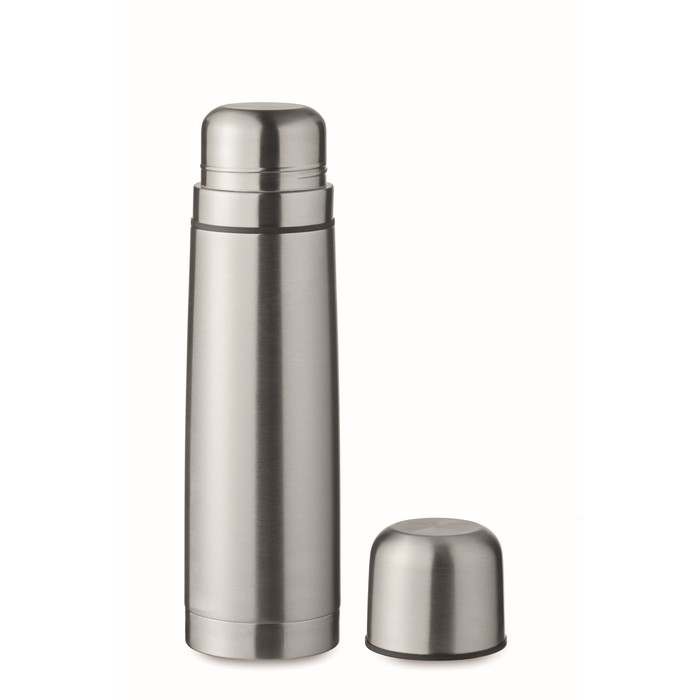 Reklámajándék | Bussloo Duplafalú termosz 750 ml, ezüst