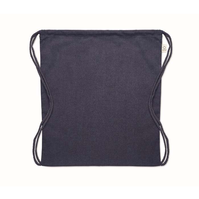 Reklámajándék | Cabetri Colour Újrah. 140g húzózsinóros táska, kék