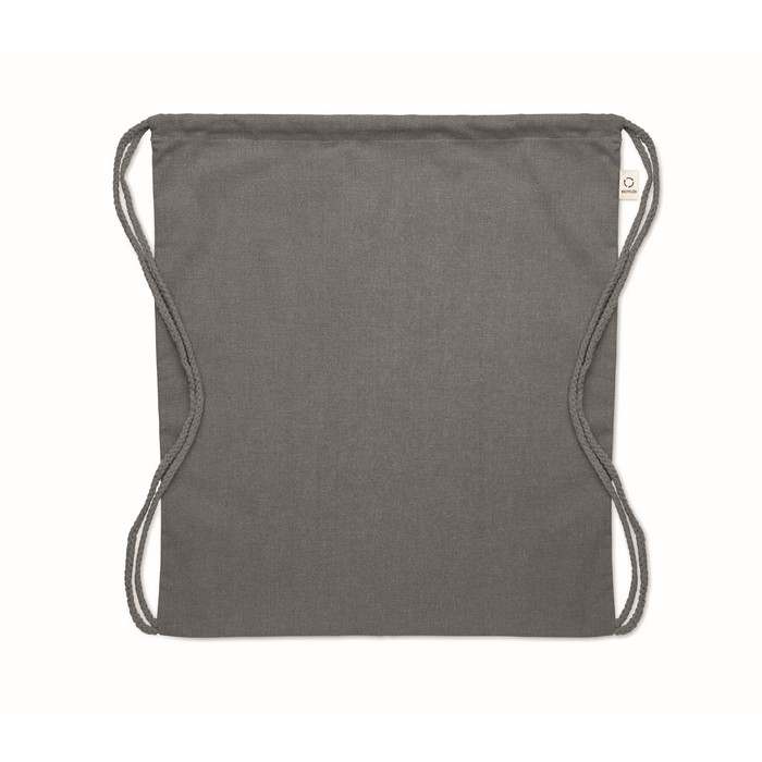 Reklámajándék | Cabetri Colour Újrah. 140g húzózsinóros táska, szürke