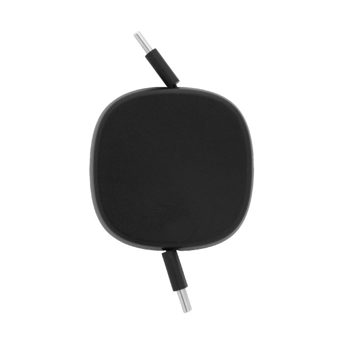 Reklámajándék | Cabsle 60 W-os RABS USB-C töltőkábel, fekete