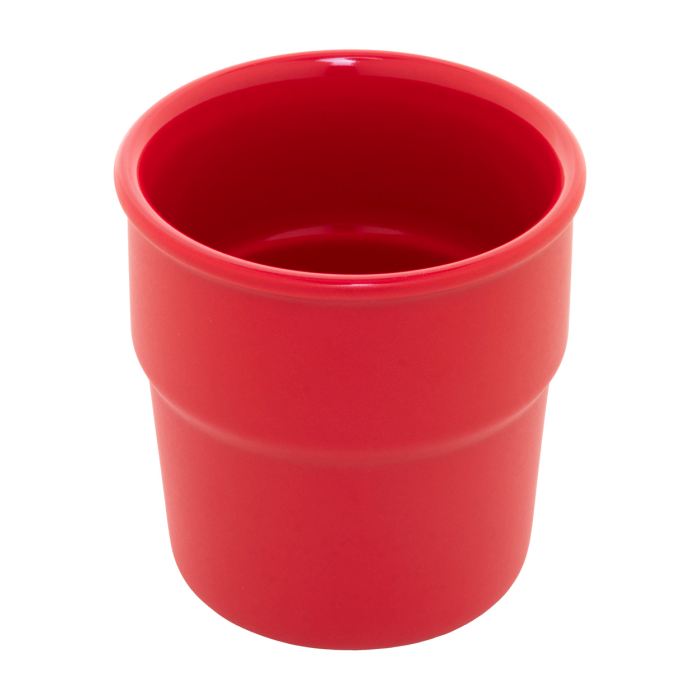 Reklámajándék | Calliope kerámia pohár, piros, 240 ml