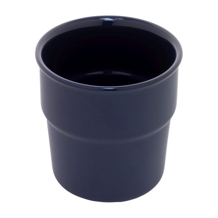 Reklámajándék | Calliope kerámia pohár, sötétkék, 240 ml