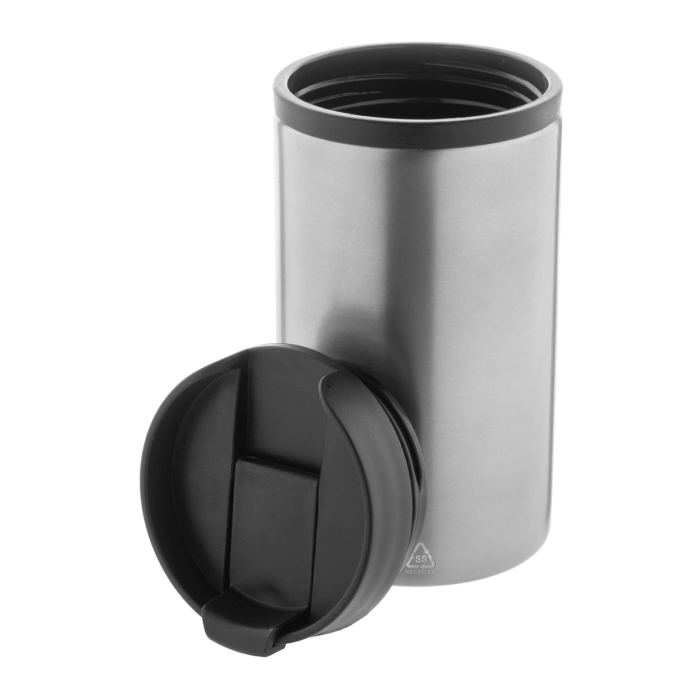 Reklámajándék | Cansy thermo pohár, ezüst, 250 ml