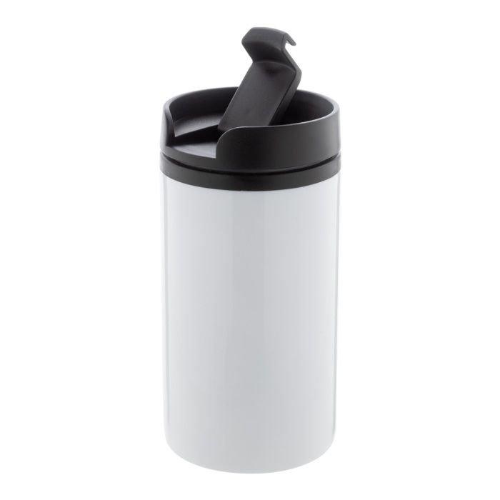 Reklámajándék | Cansy thermo pohár, fehér, 250 ml