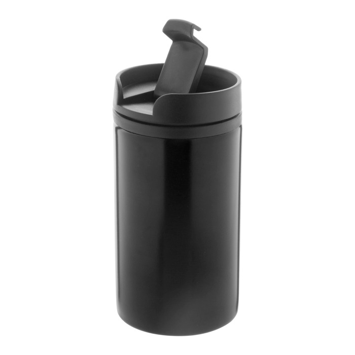 Reklámajándék | Cansy thermo pohár, fekete, 250 ml