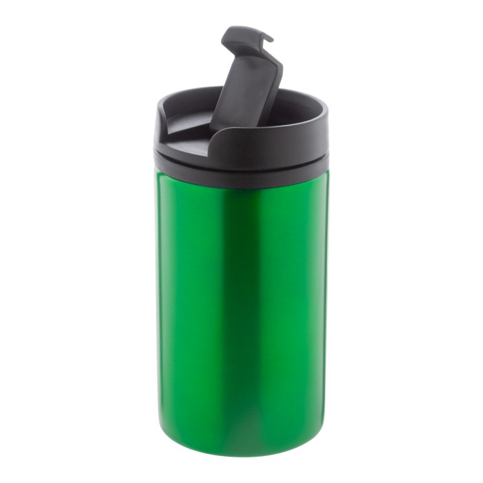 Reklámajándék | Cansy thermo pohár, zöld, 250 ml