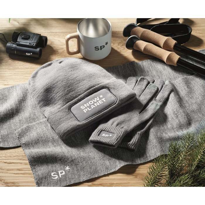 Reklámajándék | Capnit Uniszex sapka RPET poliészter, szürke