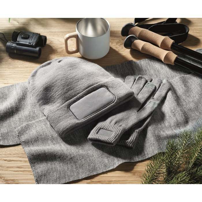 Reklámajándék | Capnit Uniszex sapka RPET poliészter, szürke