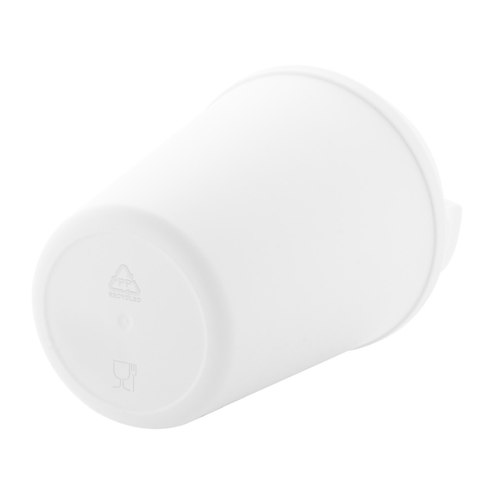 Reklámajándék | Cappulu RPP thermo pohár, fehér, 300 ml