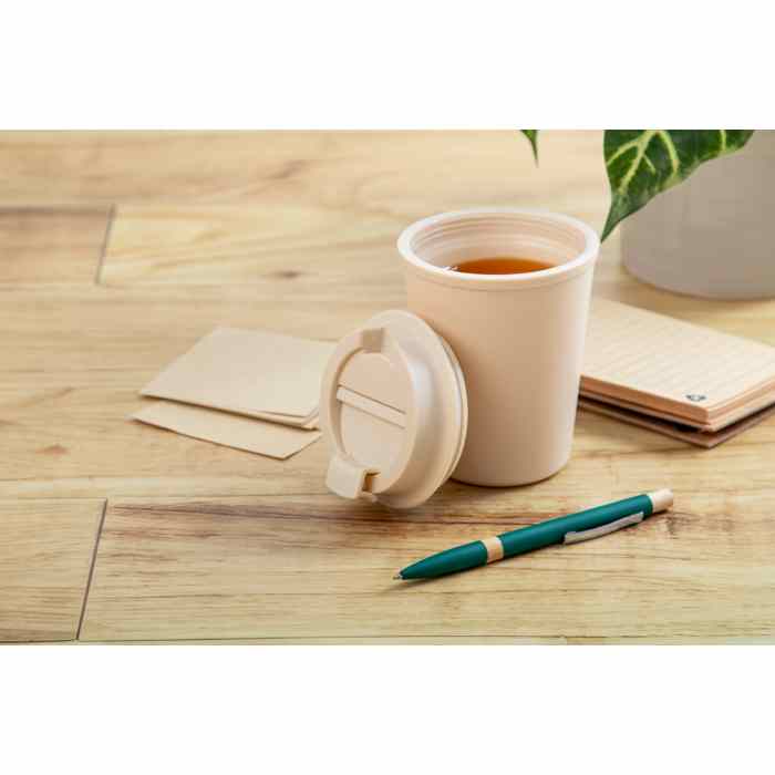 Reklámajándék | Cappulu RPP thermo pohár, natúr, 300 ml