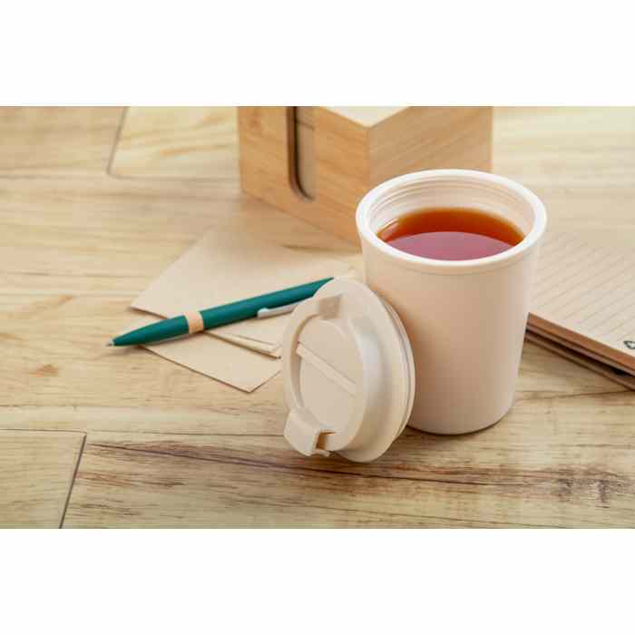 Reklámajándék | Cappulu RPP thermo pohár, natúr, 300 ml