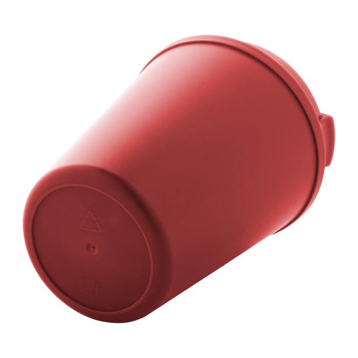 Reklámajándék | Cappulu RPP thermo pohár, piros, 300 ml