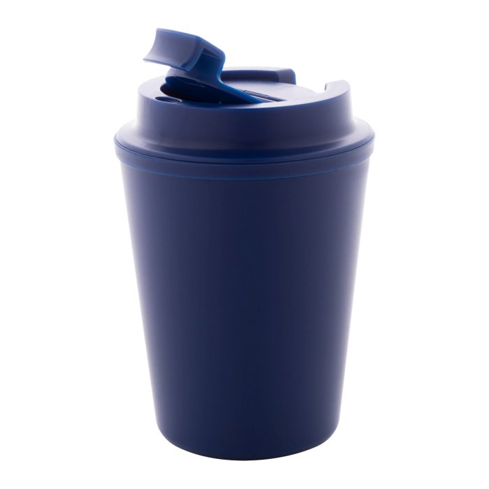 Reklámajándék | Cappulu RPP thermo pohár, sötétkék, 300 ml
