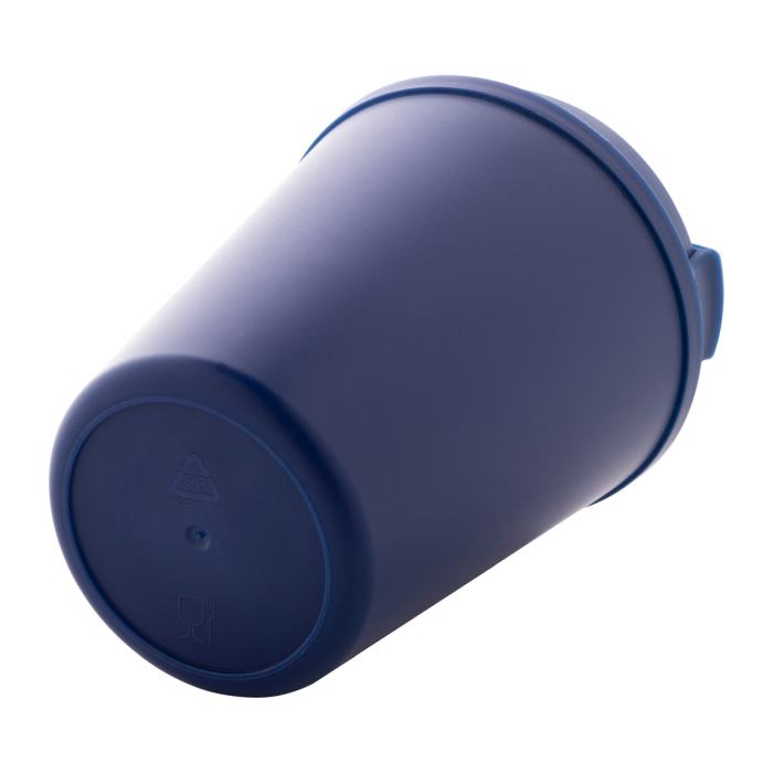 Reklámajándék | Cappulu RPP thermo pohár, sötétkék, 300 ml