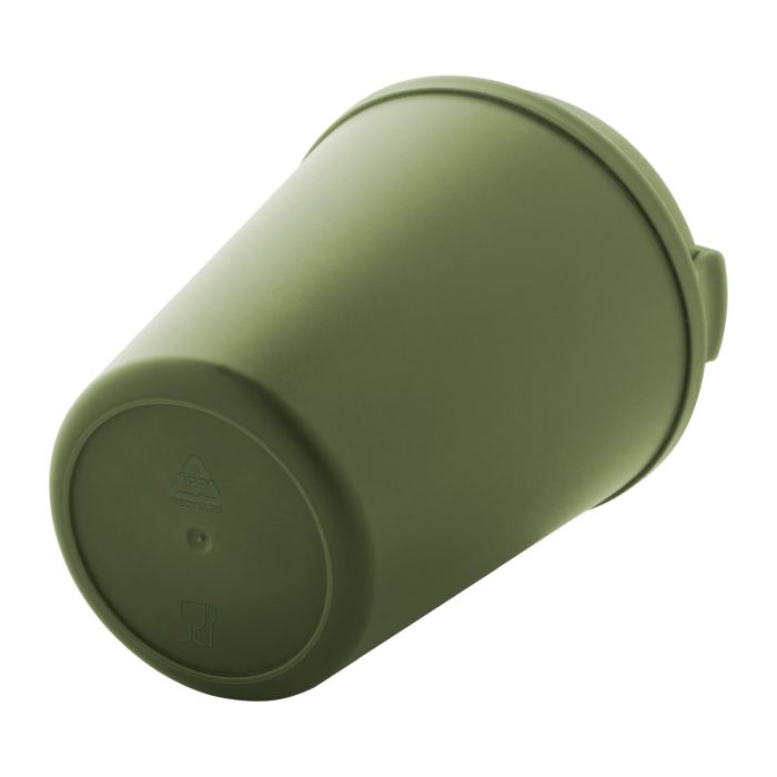 Reklámajándék | Cappulu RPP thermo pohár, zöld, 300 ml