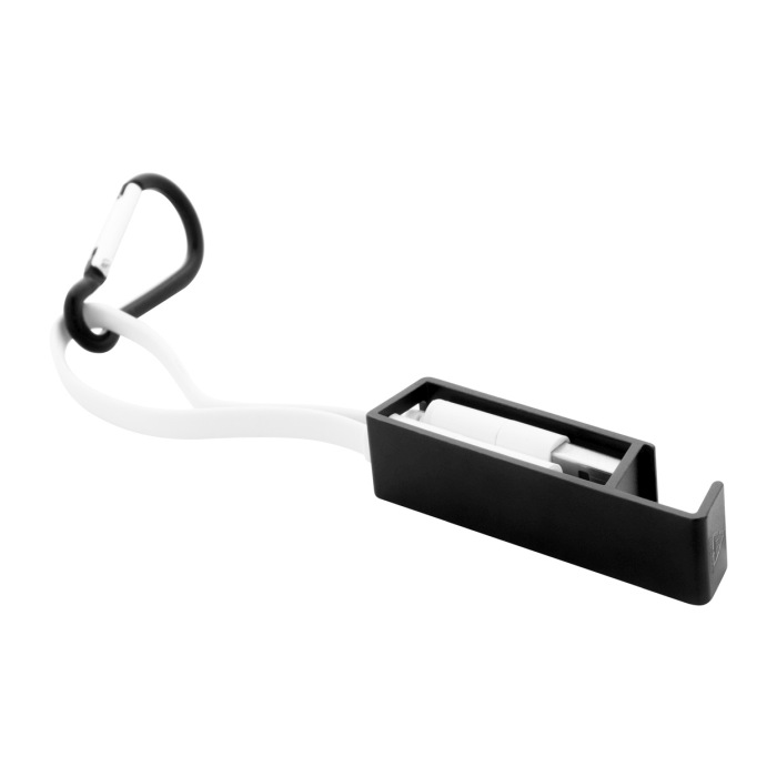 Reklámajándék | Cappy USB töltőkábel, fekete
