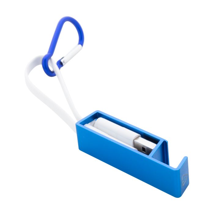 Reklámajándék | Cappy USB töltőkábel, kék
